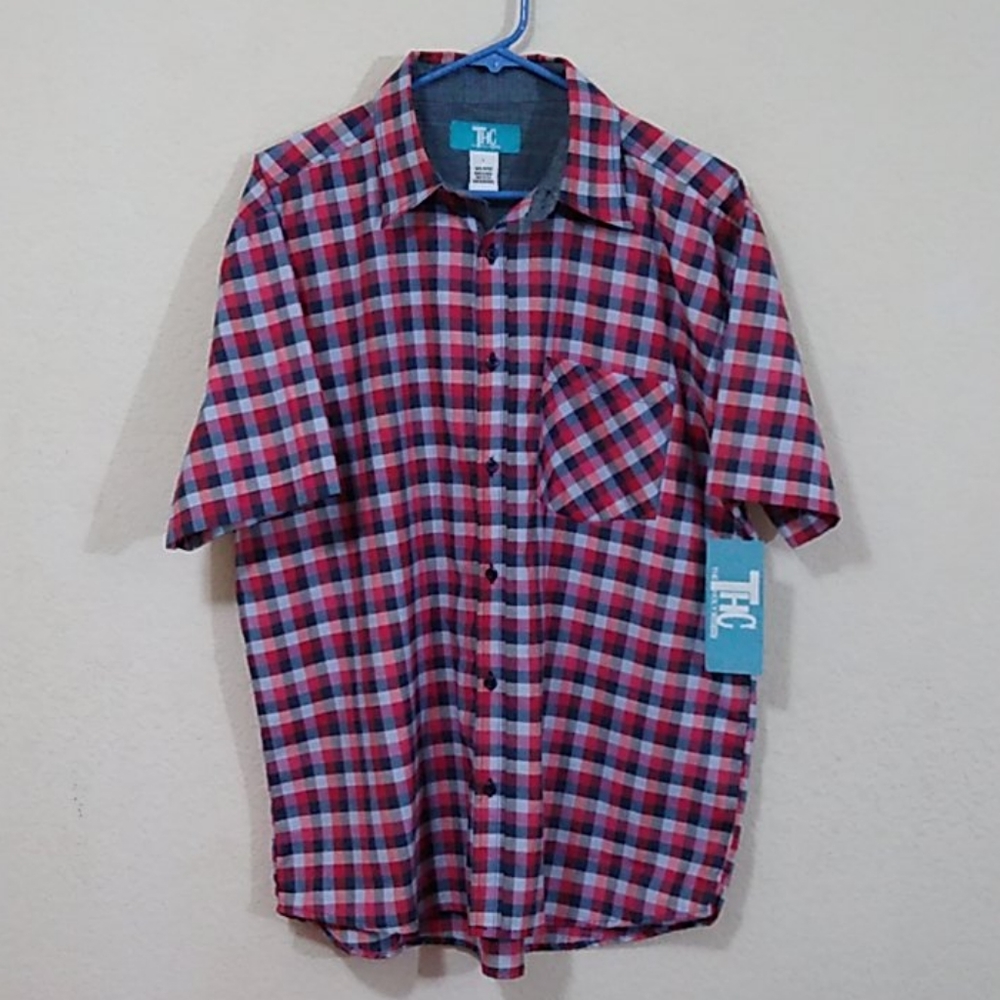 The Holy Couture Short-sleeve Button-down - Large